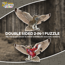 Load image into Gallery viewer, Turn N Learn: Owl Puzzle