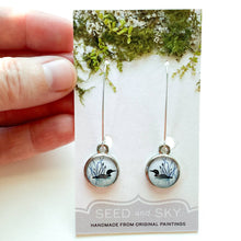 Load image into Gallery viewer, Loon Silver Earring