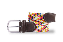 Load image into Gallery viewer, Woven Belt - Versicolour Zigzag