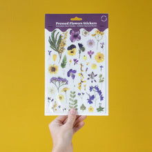 Load image into Gallery viewer, Pressed Flowers Sticker Sheet