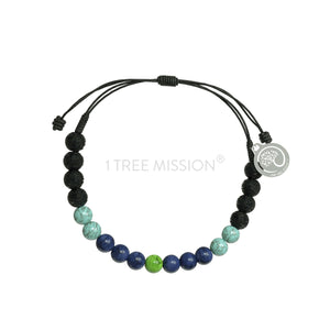 Tree Mission W/ Colored Beads Bracelet