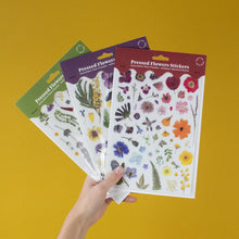 Load image into Gallery viewer, Pressed Flowers Sticker Sheet