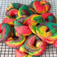 Load image into Gallery viewer, Rainbow Bagel Making Kit