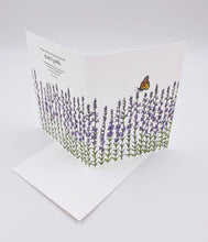 Load image into Gallery viewer, Penstemon Strictus and Monarch Butterfly, Botanical