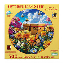 Load image into Gallery viewer, 5211 Butterflies and Bees 500 pc Puzzle
