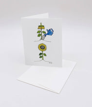 Load image into Gallery viewer, Get Well Sunflower Card