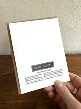 Load image into Gallery viewer, Darker Things - Snake LETTERPRESS CARD