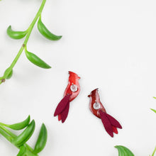 Load image into Gallery viewer, Cardinal Earrings - SM
