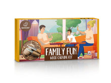 Load image into Gallery viewer, Family Fun Wood Carving Kit