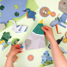 Load image into Gallery viewer, Wetland Wildlife Origami