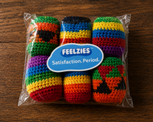 Load image into Gallery viewer, Hand Knit Hacky Sacks