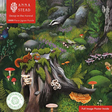 Load image into Gallery viewer, 1000 piece Jigsaw Puzzle Deep in the Forest
