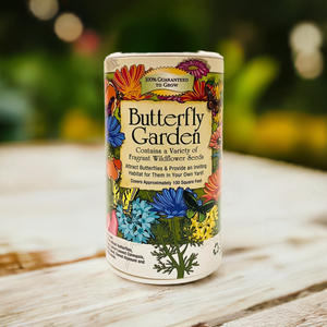 Butterfly Shaker Garden Can Seed Kit