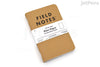 Plain Paper 3-Pack Memo Books
