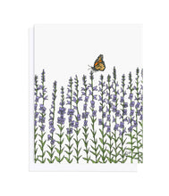 Load image into Gallery viewer, Penstemon Strictus and Monarch Butterfly, Botanical