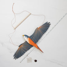 Load image into Gallery viewer, Kestrel Flying Bird Mobile