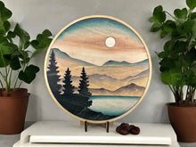 Load image into Gallery viewer, Wood Wall Art 10" Forest Print