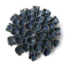 Load image into Gallery viewer, Ceramic Flower Wall Art Polyp Blue