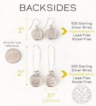 Load image into Gallery viewer, Birch Forest Silver Earring