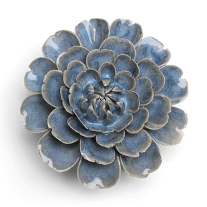 Ceramic Flower Blue Cosmos