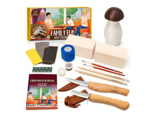 Load image into Gallery viewer, Family Fun Wood Carving Kit