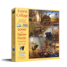 Load image into Gallery viewer, 0591 Forest Collage 1000 pc Puzzle