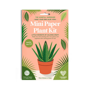 Make Your Own Mini Paper Aloe Vera Plant