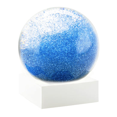 Serenity Sphere Blue Snow Globe