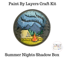 Load image into Gallery viewer, Summer Nights Shadow Box Kit