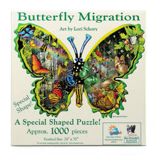 Load image into Gallery viewer, 0297 Butterfly Migration SHAPED Puzzle