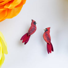 Load image into Gallery viewer, Cardinal Earrings - SM