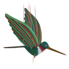 Load image into Gallery viewer, Hummingbird Flying Mobile - Green Ruby Throated