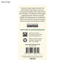 Load image into Gallery viewer, Socks that Protect Pollinators (Beige Hummingbirds)