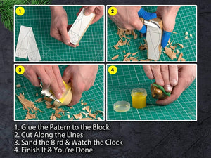 Comfort Bird Carving Kit-Complete Starter Whittling