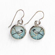 Load image into Gallery viewer, Chickadee Silver Earring