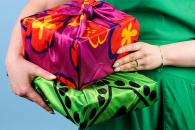Furoshiki Reusable Fabric Gift Wrap Japanese Wrapping Cloth