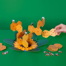 Load image into Gallery viewer, Build a Beehive Dominoes Game