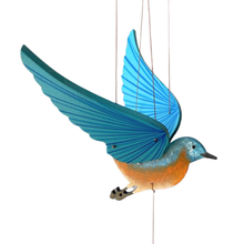 Load image into Gallery viewer, Eastern Blue Bird Flying Mobile