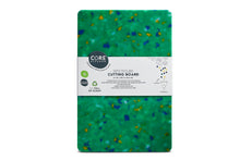 Load image into Gallery viewer, Recycled Plastic Cutting Board Small Green Confetti