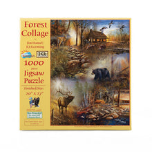 Load image into Gallery viewer, 0591 Forest Collage 1000 pc Puzzle