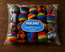 Load image into Gallery viewer, Hand Knit Hacky Sacks