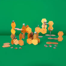 Load image into Gallery viewer, Build a Beehive Dominoes Game