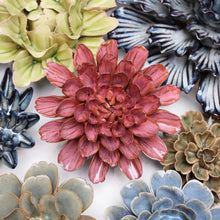 Load image into Gallery viewer, Ceramic Flower Pink Dahlia