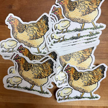 Load image into Gallery viewer, Chickens STICKER
