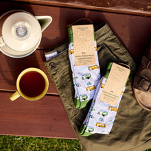 Load image into Gallery viewer, Socks that Protect National Parks (Green Campers): Medium