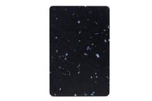 Load image into Gallery viewer, Recycled Plastic Cutting Board Small White Confetti on Black