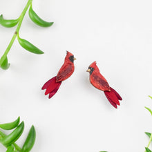 Load image into Gallery viewer, Cardinal Earrings - SM