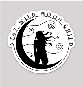 Stay Wild Moon Child Sticker