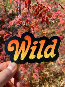 Wild sticker