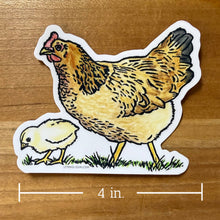 Load image into Gallery viewer, Chickens STICKER